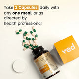 VEDayu L Arginine 1000mg Supplement - 60 Capsules
