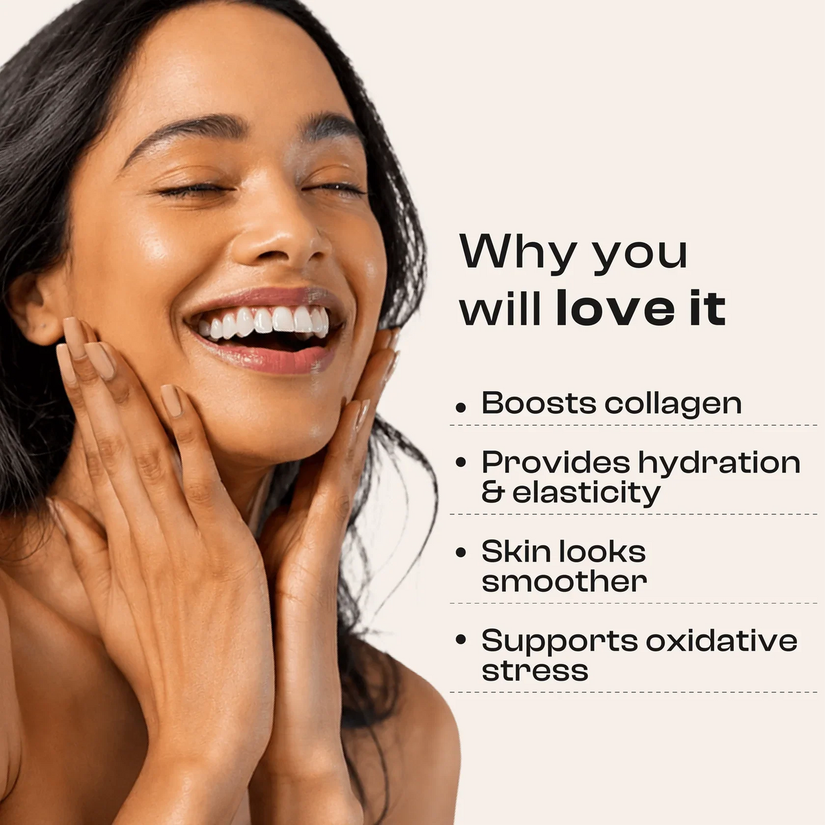 BE Wellness Veg Collagen Powder | VegCol Peptides, Glutathione, Hyaluronic Acid & Vitamin E | 300g