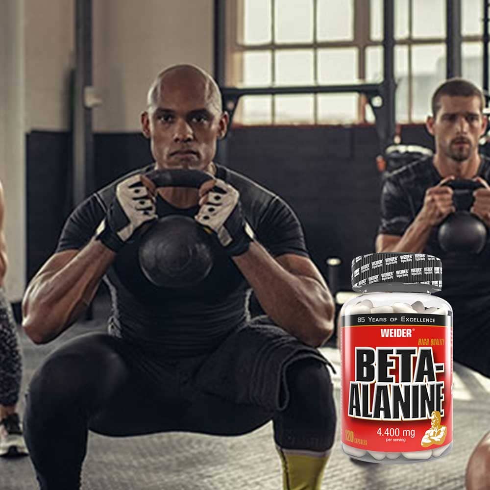 Weider Beta-Alanine Capsules | 4,400mg per Serving | 120 Count
