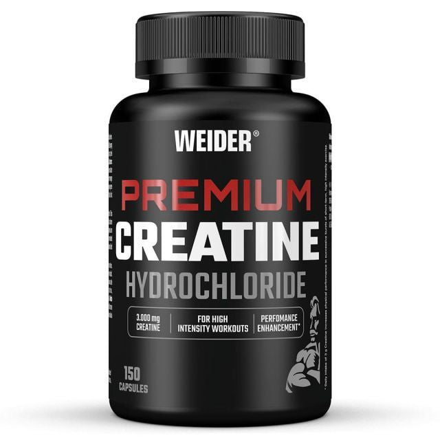 Weider Premium Creatine Hydrochloride 3000mg | Unflavoured | 150 Capsules