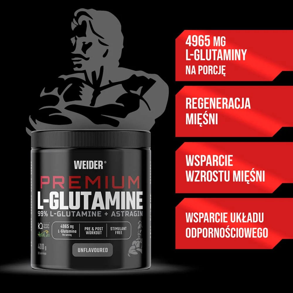 Weider L-Glutamine Powder | 400g (80 Servings)