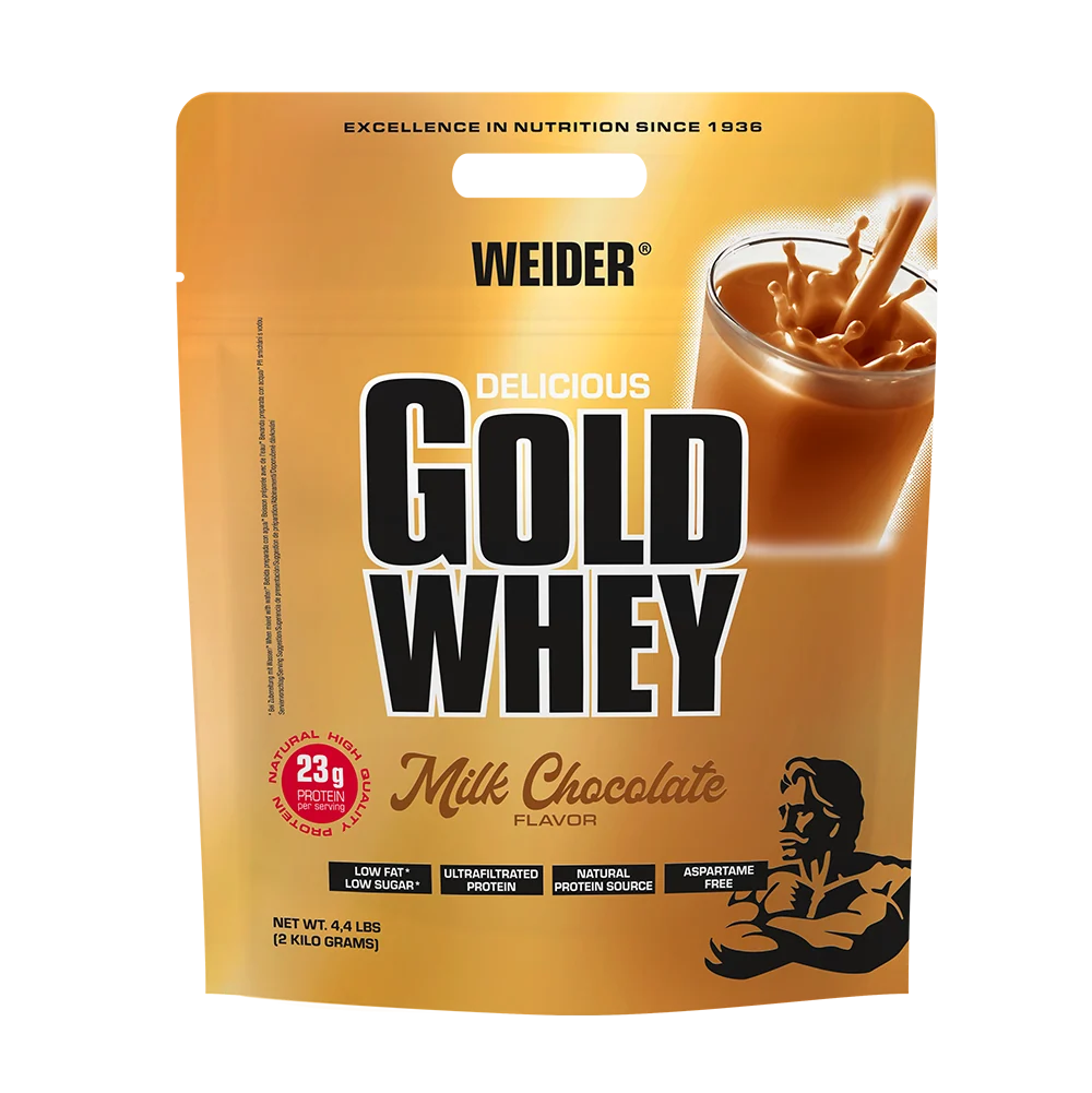 Weider Delicious Gold Whey Protein Powder | 2kg (4.4 lb)